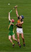 13 September 2020; Cormac Murphy of O'Callaghan's Mills in action against Aonghus Keane of Ballyea during the Clare County Senior Hurling Championship Semi-Final match between Ballyea and O'Callaghan's Mills at Cusack Park in Ennis, Clare. Photo by Ray McManus/Sportsfile