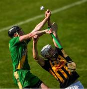 13 September 2020; Patrick Donnellan of O'Callaghan's Mills in action against Cillian Brennan of Ballyea during the Clare County Senior Hurling Championship Semi-Final match between Ballyea and O'Callaghan's Mills at Cusack Park in Ennis, Clare. Photo by Ray McManus/Sportsfile