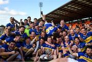 13 September 2020; Maghery Seán MacDiarmada players celebrate following the Armagh County Senior Football Championship Final match between Crossmaglen Rangers and Maghery Seán MacDiarmada at the Athletic Grounds in Armagh. Photo by David Fitzgerald/Sportsfile