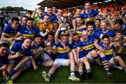 13 September 2020; Maghery Seán MacDiarmada players celebrate following the Armagh County Senior Football Championship Final match between Crossmaglen Rangers and Maghery Seán MacDiarmada at the Athletic Grounds in Armagh. Photo by David Fitzgerald/Sportsfile