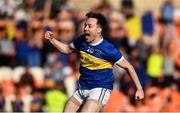 13 September 2020; Paul Forker of Maghery Seán MacDiarmada celebrates following the Armagh County Senior Football Championship Final match between Crossmaglen Rangers and Maghery Seán MacDiarmada at the Athletic Grounds in Armagh. Photo by David Fitzgerald/Sportsfile