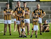 13 September 2020; Aaron Kernan, 5, of Crossmaglen Rangers looks on at the cup lift with his sons following the Armagh County Senior Football Championship Final match between Crossmaglen Rangers and Maghery Seán MacDiarmada at the Athletic Grounds in Armagh. Photo by David Fitzgerald/Sportsfile