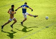 13 September 2020; Aidan Forker of Maghery Seán MacDiarmada shoots to score his side's third goal during the Armagh County Senior Football Championship Final match between Crossmaglen Rangers and Maghery Seán MacDiarmada at the Athletic Grounds in Armagh. Photo by David Fitzgerald/Sportsfile