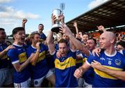 13 September 2020; Maghery Seán MacDiarmada celebrate following the Armagh County Senior Football Championship Final match between Crossmaglen Rangers and Maghery Seán MacDiarmada at the Athletic Grounds in Armagh. Photo by David Fitzgerald/Sportsfile