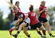 13 September 2020; Catherine Dempsey of Tullow during the Bryan Murphy Southeast Women's Cup match between Tullow and New Ross at Gorey RFC in Gorey, Wexford. Photo by Ramsey Cardy/Sportsfile