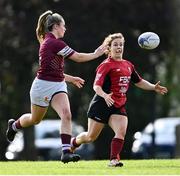 13 September 2020; Action during the Bryan Murphy Southeast Women's Cup match between Tullow and New Ross at Gorey RFC in Gorey, Wexford. Photo by Ramsey Cardy/Sportsfile