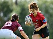 13 September 2020; Action during the Bryan Murphy Southeast Women's Cup match between Tullow and New Ross at Gorey RFC in Gorey, Wexford. Photo by Ramsey Cardy/Sportsfile