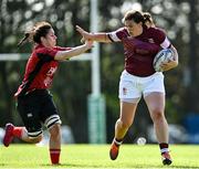 13 September 2020; Action during the Bryan Murphy Southeast Women's Cup match between Tullow and New Ross at Gorey RFC in Gorey, Wexford. Photo by Ramsey Cardy/Sportsfile