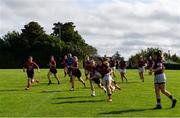 13 September 2020; Action during the Bryan Murphy Southeast Women's Cup match between Tullow and New Ross at Gorey RFC in Gorey, Wexford. Photo by Ramsey Cardy/Sportsfile