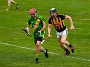 13 September 2020; Bryan Donnellan of O'Callaghan's Mills races clear of Pierse Lilis of Ballyea during the Clare County Senior Hurling Championship Semi-Final match between Ballyea and O'Callaghan's Mills at Cusack Park in Ennis, Clare. Photo by Ray McManus/Sportsfile