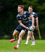 14 September 2020; Ciarán Frawley during Leinster Rugby squad training at UCD in Dublin. Photo by Ramsey Cardy/Sportsfile