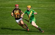 13 September 2020; Gerry Cooney of O'Callaghan's Mills is tackled by Marty O'Leary of Ballyea during the Clare County Senior Hurling Championship Semi-Final match between Ballyea and O'Callaghan's Mills at Cusack Park in Ennis, Clare. Photo by Ray McManus/Sportsfile