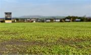 15 September 2020; A general view of the playing surface after the Test Triangle Inter-Provincial Series 2020 match between North-West Warriors and Northern Knights is abandoned at Bready Cricket Club in Magheramason, Tyrone. Photo by Sam Barnes/Sportsfile