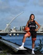 16 September 2020; In attendance at the launch of the four Hula Hoops Senior National Cup draws, Super League and Division One is Pyrobel Killester Basketball Club co-captain Mimi Clarke. For full details on the draw, go to www.basketballireland.ie Photo by Brendan Moran/Sportsfile