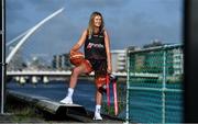 16 September 2020; In attendance at the launch of the four Hula Hoops Senior National Cup draws, Super League and Division One is Pyrobel Killester Basketball Club co-captain Mimi Clarke. For full details on the draw, go to www.basketballireland.ie Photo by Brendan Moran/Sportsfile