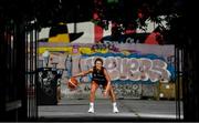 16 September 2020; In attendance at the launch of the four Hula Hoops Senior National Cup draws, Super League and Division One is Pyrobel Killester Basketball Club co-captain Mimi Clarke. For full details on the draw, go to www.basketballireland.ie Photo by Brendan Moran/Sportsfile