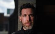 15 September 2020; Shamrock Rovers manager Stephen Bradley poses for a portrait following a Shamrock Rovers press conference at Tallaght Stadium in Dublin. Photo by Eóin Noonan/Sportsfile