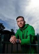 15 September 2020; Jack Byrne of Shamrock Rovers poses for a portrait following a Shamrock Rovers press conference at Tallaght Stadium in Dublin. Photo by Eóin Noonan/Sportsfile