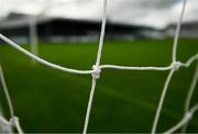 13 September 2020; A detailed view of the goal nets at Finn Park prior to the SSE Airtricity League Premier Division match between Finn Harps and Derry City at Finn Park in Ballybofey, Donegal. Photo by Stephen McCarthy/Sportsfile