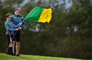 13 September 2020; Dunloy supporters during the Antrim County Senior Hurling Championship Final match between Dunloy Cuchullains and Loughgiel Shamrocks at Páirc Mhic Uilín in Ballycastle, Antrim. Photo by Brendan Moran/Sportsfile