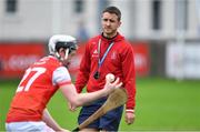 6 September 2020; Cuala coach David Herity before the Dublin County Senior Hurling Championship Semi-Final match between Lucan Sarsfields and Cuala at Parnell Park in Dublin. Photo by Piaras Ó Mídheach/Sportsfile