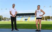 16 September 2020; EBS ambassadors, sprinter, Phil Healy, and her coach, Shane McCormack in attendance at the final call for nominations for the 2020 Federation of Irish Sport Volunteers in Sport Awards supported by EBS. The awards will see the Federation of Irish Sport and EBS hero the work of volunteers from around the country, who go above and beyond every day to ensure that sport and physical activity take place in Ireland. Volunteers in sport in Ireland dedicate some 37.2 million hours of volunteering across the country’s 13,000+ sports clubs and associations each year. The Federation of Irish Sport and EBS want to recognise that dedication and that passion and look forward to heroing these volunteers at an awards ceremony this November. To nominate an everyday hero, simply visit www.volunteersinsport.ie. Nominations can be made by a club, individual or sporting body, and more than one volunteer can be nominated. The closing date for nominations is September 25th, 2020. Photo by Sam Barnes/Sportsfile