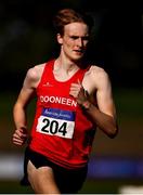 13 September 2020; Kelvin O'carroll of Dooneen AC, Limerick, competing in the Junior Men's 800m competing in the Junior Men's 800m during day two of the Irish Life Health National Junior Track and Field Championships at Morton Stadium in Santry, Dublin. Photo by Ben McShane/Sportsfile