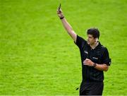 30 August 2020; Referee Liam Aherne Clarke during the Dublin County Senior Football Championship Quarter-Final match between Ballyboden St Enda's and Raheny at Parnell Park in Dublin. Photo by Piaras Ó Mídheach/Sportsfile