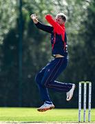 17 September 2020; Harry Tector of Northern Knights bowls during the Test Triangle Inter-Provincial 50- Over Series 2020 match between Leinster Lightning and Northern Knights at Comber in Down. Photo by Sam Barnes/Sportsfile