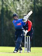 17 September 2020; Stephen Doheny of Leinster Lightning plays a shot during the Test Triangle Inter-Provincial 50- Over Series 2020 match between Leinster Lightning and Northern Knights at Comber in Down. Photo by Sam Barnes/Sportsfile