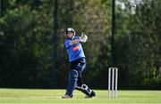 17 September 2020; Greg Ford of Leinster Lightning plays a shot during the Test Triangle Inter-Provincial 50- Over Series 2020 match between Leinster Lightning and Northern Knights at Comber in Down. Photo by Sam Barnes/Sportsfile