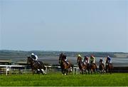 17 September 2020; A general view of runners and riders during the Kilmeaden Handicap Steeplechase at Tramore Racecourse in Waterford. Photo by Harry Murphy/Sportsfile