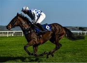 17 September 2020; She's A Cracker, with John Berry up, during the Irish Stallion Farms EBF Mares Flat Race at Tramore Racecourse in Waterford. Photo by Harry Murphy/Sportsfile