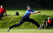 17 September 2020; Greg Ford of Leinster Lightning drops a catch during the Test Triangle Inter-Provincial 50- Over Series 2020 match between Leinster Lightning and Northern Knights at Comber in Down. Photo by Sam Barnes/Sportsfile