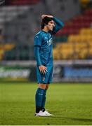 17 September 2020; Sandro Tonali of AC Milan during the UEFA Europa League Second Qualifying Round match between Shamrock Rovers and AC Milan at Tallaght Stadium in Dublin. Photo by Seb Daly/Sportsfile