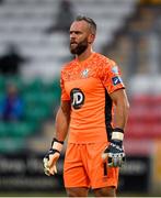 17 September 2020; Alan Mannus of Shamrock Rovers during the UEFA Europa League Second Qualifying Round match between Shamrock Rovers and AC Milan at Tallaght Stadium in Dublin. Photo by Seb Daly/Sportsfile
