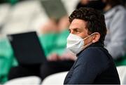 17 September 2020; Republic of Ireland coach Keith Andrews during the UEFA Europa League Second Qualifying Round match between Shamrock Rovers and AC Milan at Tallaght Stadium in Dublin. Photo by Seb Daly/Sportsfile