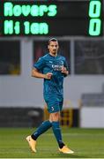 17 September 2020; Zlatan Ibrahimovic of AC Milan during the UEFA Europa League Second Qualifying Round match between Shamrock Rovers and AC Milan at Tallaght Stadium in Dublin. Photo by Stephen McCarthy/Sportsfile