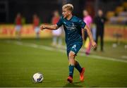 17 September 2020; Alexis Saelemaekers of AC Milan during the UEFA Europa League Second Qualifying Round match between Shamrock Rovers and AC Milan at Tallaght Stadium in Dublin. Photo by Stephen McCarthy/Sportsfile