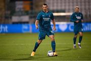 17 September 2020; Zlatan Ibrahimovic of AC Milan during the UEFA Europa League Second Qualifying Round match between Shamrock Rovers and AC Milan at Tallaght Stadium in Dublin. Photo by Stephen McCarthy/Sportsfile