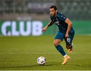 17 September 2020; Hakan Çalhanoglu of AC Milan during the UEFA Europa League Second Qualifying Round match between Shamrock Rovers and AC Milan at Tallaght Stadium in Dublin. Photo by Stephen McCarthy/Sportsfile