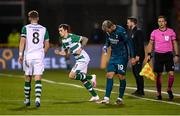 17 September 2020; Sean Kavanagh of Shamrock Rovers comes onto the pitch during a second half substitution during the UEFA Europa League Second Qualifying Round match between Shamrock Rovers and AC Milan at Tallaght Stadium in Dublin. Photo by Stephen McCarthy/Sportsfile