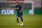 17 September 2020; Hakan Çalhanoglu of AC Milan during the UEFA Europa League Second Qualifying Round match between Shamrock Rovers and AC Milan at Tallaght Stadium in Dublin. Photo by Stephen McCarthy/Sportsfile