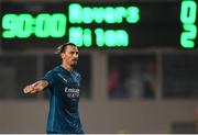 17 September 2020; Zlatan Ibrahimovic of AC Milan during the UEFA Europa League Second Qualifying Round match between Shamrock Rovers and AC Milan at Tallaght Stadium in Dublin. Photo by Stephen McCarthy/Sportsfile