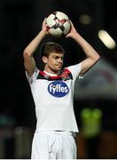 17 September 2020; Sean Gannon of Dundalk during the UEFA Europa League Second Qualifying Round match between Inter Escaldes and Dundalk at Estadi Comunal d'Andorra la Vella in Andorra. Photo by Manuel Blondeau/Sportsfile