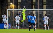 17 September 2020; Gary Rogers of Dundalk makes a save during the UEFA Europa League Second Qualifying Round match between Inter Escaldes and Dundalk at Estadi Comunal d'Andorra la Vella in Andorra. Photo by Manuel Blondeau/Sportsfile