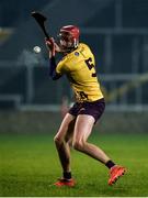 18 January 2020; Paudie Foley of Wexford during the Walsh Cup Final between Wexford and Galway at MW Hire O'Moore Park in Portlaoise, Laois. Photo by Diarmuid Greene/Sportsfile