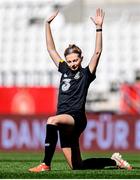 18 September 2020; Hayley Nolan during a Republic of Ireland women's training session at Stadion Essen in Essen, Germany. Photo by Lukas Schulze/Sportsfile