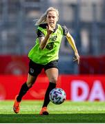18 September 2020; Denise O'Sullivan in action during a Republic of Ireland women's training session at Stadion Essen in Essen, Germany. Photo by Lukas Schulze/Sportsfile
