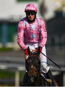 17 September 2020; Keith Donoghue after riding Moghram in the Dunmore East Handicap Hurdle at Tramore Racecourse in Waterford. Photo by Harry Murphy/Sportsfile